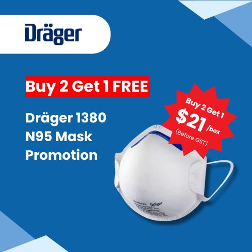 Dräger 1380 N95 Mask Promotion Limited Offer