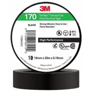3M Temflex 170 electrical tap - balck