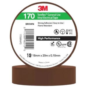 3M Temflex 170 electrical tap-brown