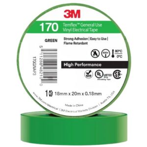 3M Temflex 170 electrical tap- green