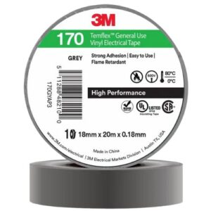 3M Temflex 170 electrical tap-grey