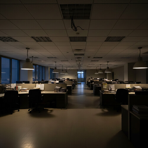 Before light retrofit