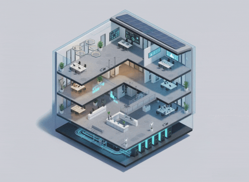 Smart Lighting Building