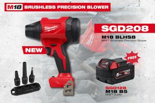 Milwaukee - brushless precision blower