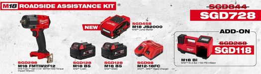 Milwaukee - roadside assistance-kit