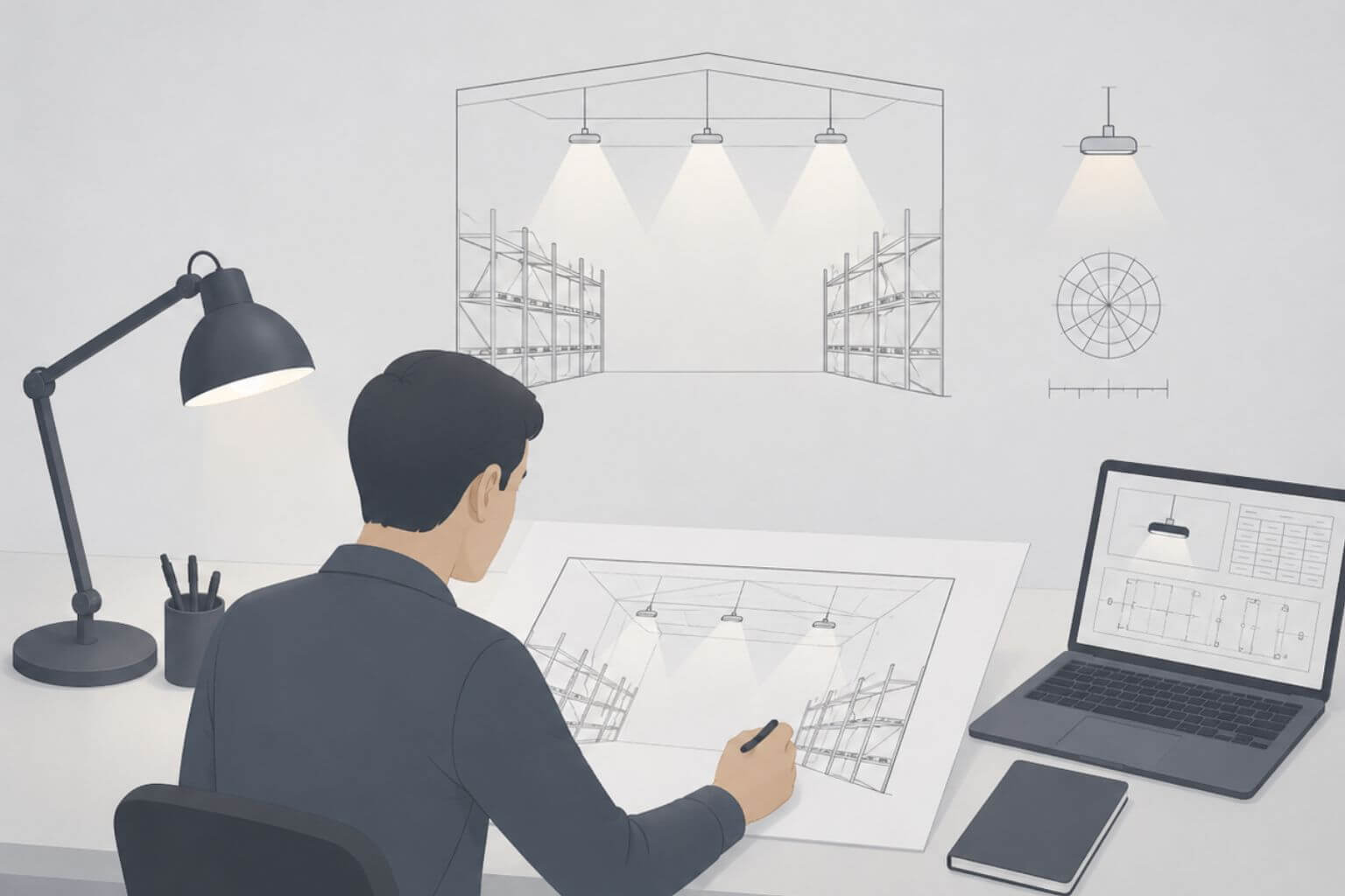 Warehouse light design