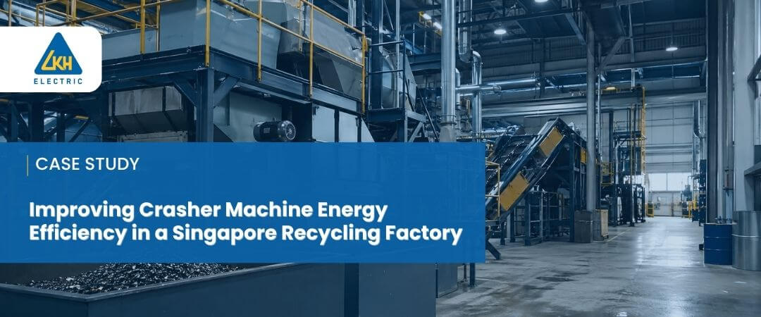Case Study: Improving Crasher Machine Energy Efficiency in a Singapore Recycling Factory